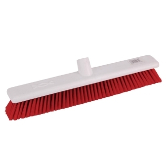 Jantex Soft Hygiene Broom Red - 457mm
