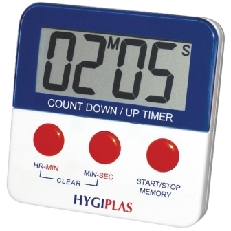 Hygiplas Countdown Timer - Min/Sec & Hrs/Min
