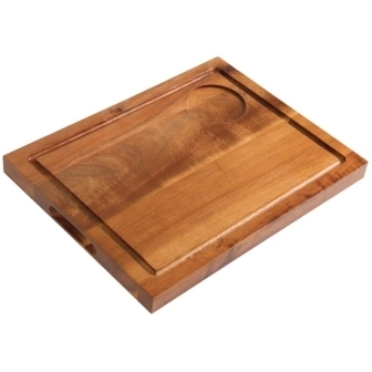 Olympia Steak Board Acacia Large - 310x240mm with recess 70mm