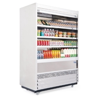 Williams R125-SCS Stainless Steel Slimline Multideck with Security Shutter - 1250mm wide
