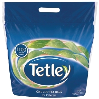 Tetley Drawstring Tea Bags (Boxed in 100)