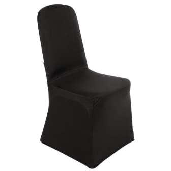 Bolero Banquet Chair Cover - Black