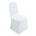 Bolero Banquet Chair Cover - White