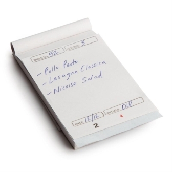 Duplicate Restaurant Pad White [Box 50]