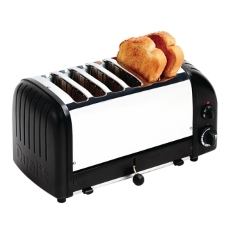 Dualit 6 Slot Toaster - Black