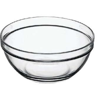 Chefs Glass Bowl - 126ml / 9cm [Box 6]