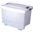 Araven 90 Ltr Food Box with Wheels - 705x465x480mm