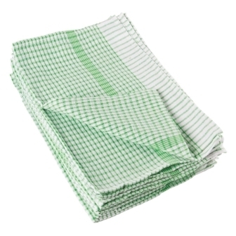 Wonderdry Tea Towel Green - 762x508mm [Pack 10]