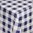 Tablecloth Blue Check - 1370x1370mm
