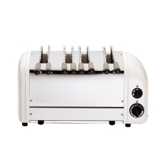 Dualit 4 Slot Sandwich Toaster - White