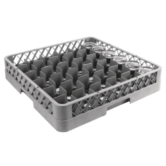 Glass Rack - 36 Compartments