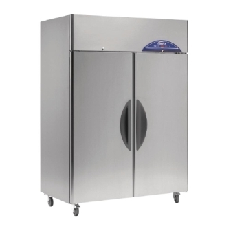 Williams LG2T Double Door Upright Refrigerator - Stainless Steel