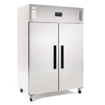 Polar St/St Double Door Freezer - 1200L