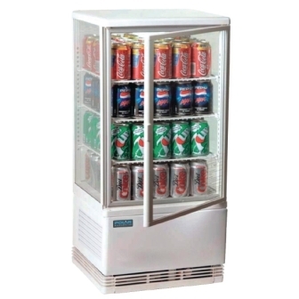 Polar Chilled Display Cabinet White - 70Ltr