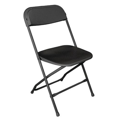 Bolero Black Folding PP Chair (Pack of 10)