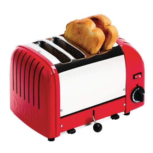 Dualit Vario 4 Slot Toaster - Red