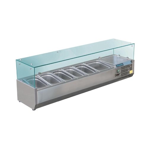 Polar Refrigerated Servery Topper - 1.5m