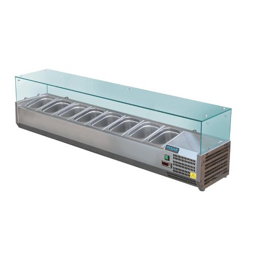 Polar Refrigerated Servery Topper - 1.8m
