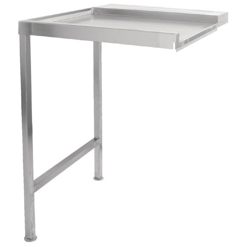 Classeq Pass Through Left Handed Dishwasher Tabling - 600mm long