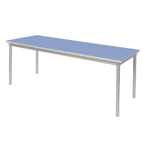 Gopak Enviro Campanula Blue  Indoor Dining Table - 1800mm long