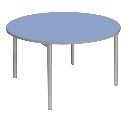 Gopak Enviro Campanula Blue  Indoor Dining Table - 900mm Round