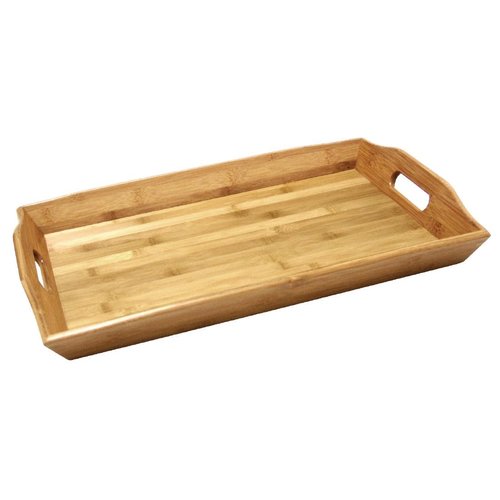 Olympia Bamboo Butlers Tray - 584x381x76mm