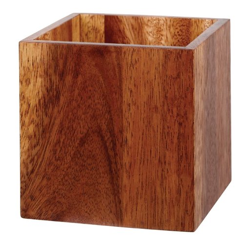 Alchemy Buffet Deli Style Wooden Cube - Medium (Pack of 4)