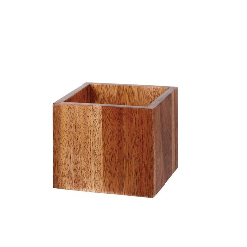 Alchemy Buffet Deli Style Wooden Cube - Small ( Pack of 4)