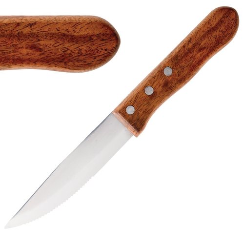 Jumbo Steak Knife Rosewood - 125mm 5" (Box 12)