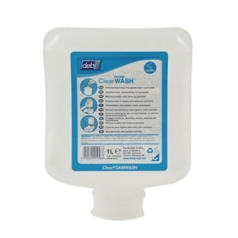 Deb Clear Foam Hand Soap - 1 Ltr
