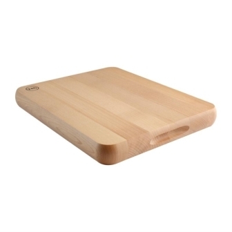 T&G Wooden FSC Certified Beech Chopping Board Medium - L380xW305xH40mm