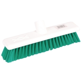Jantex Soft Hygiene Broom Green - 300mm