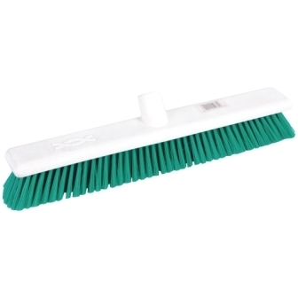 Jantex Soft Hygiene Broom Green - 457mm