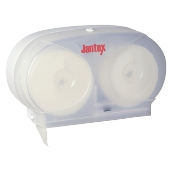 Jantex Coreless Twin Toilet Roll Dispenser