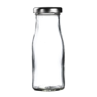Silver Cap for Mini Milk Bottle GL160 (Pack 18)