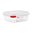 Araven PP 1/6GN Food Container with Lid - 1.1Ltr/65mm (H) (Pack 4)