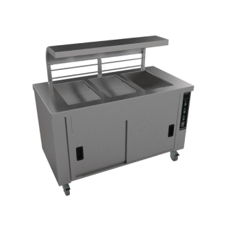 Falcon Chieftain HS3 3 Well Heated Servery Counter