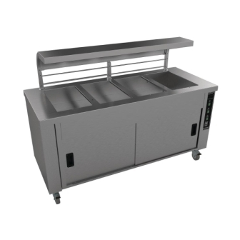 Falcon Chieftain HS4 4 Well Heated Servery Counter