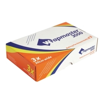 Wrapmaster Baking Parchment Refill - 300mm x 50m (Box 3)