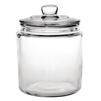 Olympia Biscotti Jar with Lid - 6.35Ltr (Box 1)