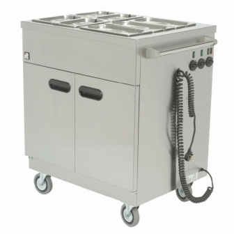 Parry 1887 Mobile Servery Bain Marie Top - 22kW
