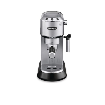 Delonghi EC680 Dedica Pump Espresso Coffee Maker Milk Frother - Silver