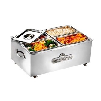 King Edward Large Bain Marie - Stainless Steel