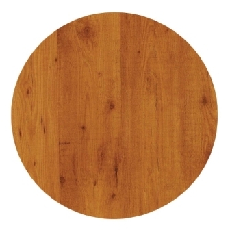 Werzalit Round 700mm Table Top - Pine