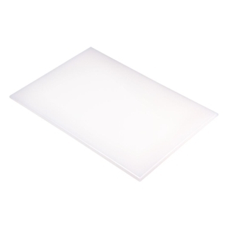 Hygiplas High Density Chopping Board White - 18x12x1/2"