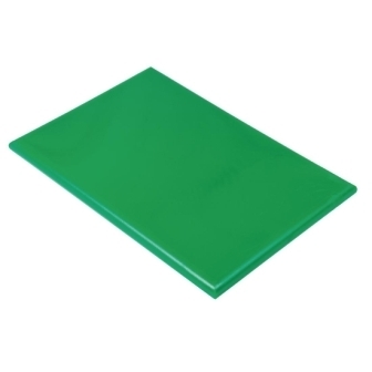 Hygiplas High Density Chopping Board Green - 18x12x1"