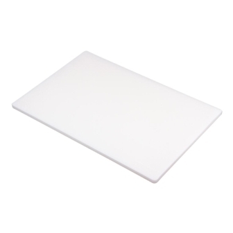 Hygiplas Low Density Chopping Board White - 18x12x1/2"
