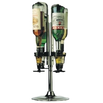 Beaumont Rotary Optic Stand - 4 Bottle