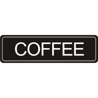 Airpot Label - Coffee