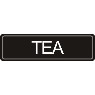 Airpot Label - Tea